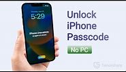 How to Unlock iPhone Passcode without Computer If Forgot
