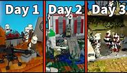 I Built 3 LEGO Clone Bases in 3 Days…