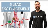 5 Lead EKG Placement - Get it right every time!