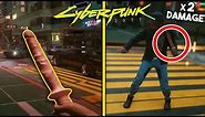 How To Get The BEST Melee Weapon In CyberPunk 2077! - Dildo Sword Location