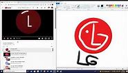 LG logo 1995 effects 56