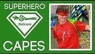 How to Make a Super Hero Cape: Easy Sewing Tutorial with Rob Appel of Man Sewing