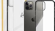 ARMOR Signature Case for iPhone 12 Pro Max, Crystal Grey with Grey Tape