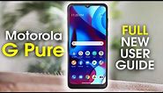 Moto G Pure Complete New User Guide | Motorola G Pure for New Users | H2TechVideos
