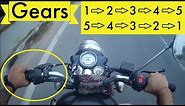 How to Change Gears Properly ?? Demo on Royal Enfield Classic