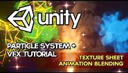 Unity VFX - Texture Sheet Animation Blending w/ Shaders (Particle System Tutorial)