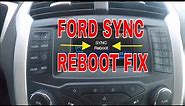Ford Sync Bluetooth Fix