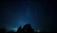 Timelapse of multiple sunsets, the moon and the stars' movement.