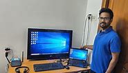 How to connect Windows 10 Laptop to TV for dual monitor setup | Using VGA or HDMI Cable