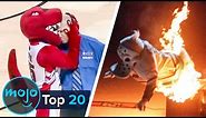 Top 20 Ridiculous Sports Mascot Moments Ever