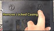 How to Remove Lock Casing on Desktop