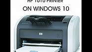 How to install HP 1010 Printer on Windows 10 OS