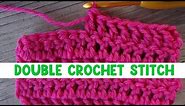 How to Work the Double Crochet Stitch