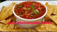 The Best Homemade Salsa Ever