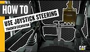 Joystick Steering for Cat® Excavators