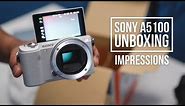 Sony Alpha a5100 (2017) Unboxing and Impressions