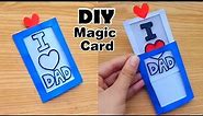 DIY Magic Card for Father's Day | Handmade Father's Day Greeting Card | Father's Day Gift Card Easy