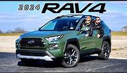 2024 Toyota RAV4 -- What's NEW with America's #1 SUV?? (Army Green & More!)