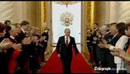 Vladimir Putin sworn in as Russian President at Kremlin ceremony