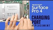 Microsoft Surface Pro 4 Charging Charger Port Replacement