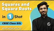 Square and Square Roots in One Shot | Maths - Class 8th | Umang | Physics Wallah