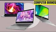 Top 10 best computer brands