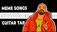 Meme Songs Guitar Tab (7)