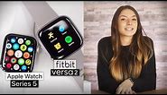 Apple Watch Series 5 vs Fitbit Versa 2