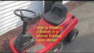 How to Replace a Battery on a Murray Riding Mower