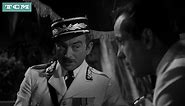 Claude Rains and Humphrey Bogart in CASABLANCA ('42)