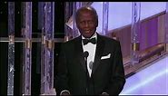 Sidney Poitier: An Iconic Moment on the Golden Globes Stage