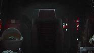 [Virtual Background for Zoom] Mandalorian Razor Crest Cockpit with The Child (Baby Yoda)