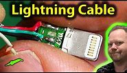 🔴 #650 How To Fix A Lightning Cable - What Is Inside A Lightning Cable