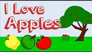 I LOVE APPLES! (content-rich song for kids about apples)