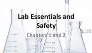 Clin Chem 1 Lab Basics and Safety