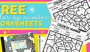 5 Ways to Use These Free Color by Number Sheets in 2nd Grade