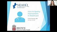Intro to Quality Improvement in Healthcare