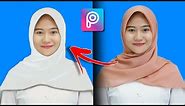 Cara Mengubah Warna Kerudung Menjadi Putih di PicsArt