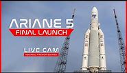 LIVE! Final Ariane 5 Launch Countdown