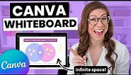How to Use Canva Whiteboard | Tutorial for Teachers