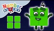 @Numberblocks- The Number Four | Learn to Count