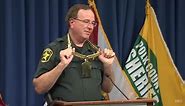 Florida Sheriff Wears Enormous Chain Seized During Drug Bust at Press Conference
