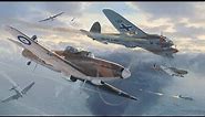 Timelapse Aviation Art - Defiants over Dunkirk
