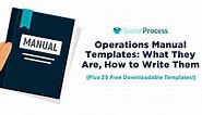 Operations Manual Templates: What They Are, How to Write Them