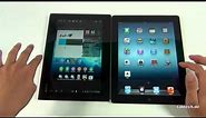 Sony Xperia Tablet S vs. new Apple iPad 3 - english