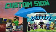 How to get a Custom Skin in Minecraft Legends! (Miclee's Heroes of Legend Mod/Skin pack +)