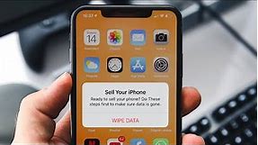 How to ERASE iPhone before Selling - Factory Reset / Restore Your iPhone