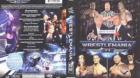 WWE Wrestlemania 23 DVD Review