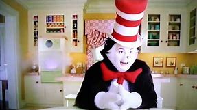 Cat in the hat making cupcakes
