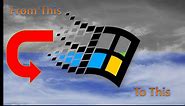 How to Get 32 bit color (256 colors) In Windows 95, 98 & ME
